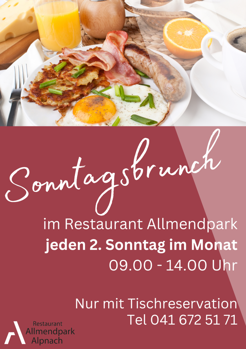 Sonntagsbrunch im Allmendpark