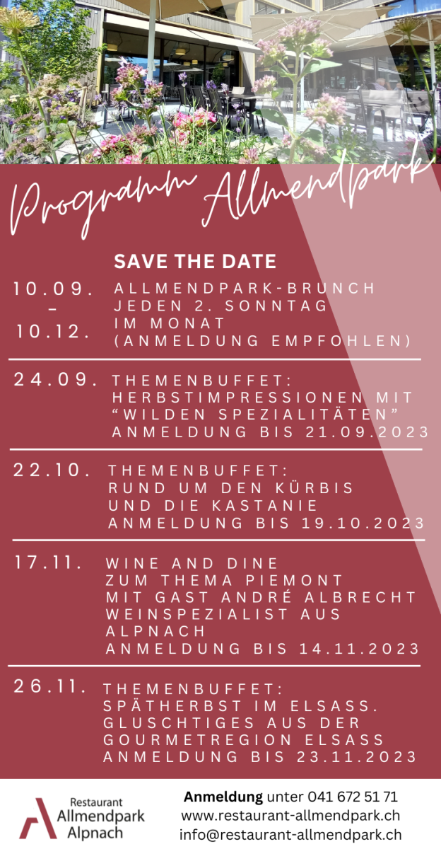 SAVE THE DATE